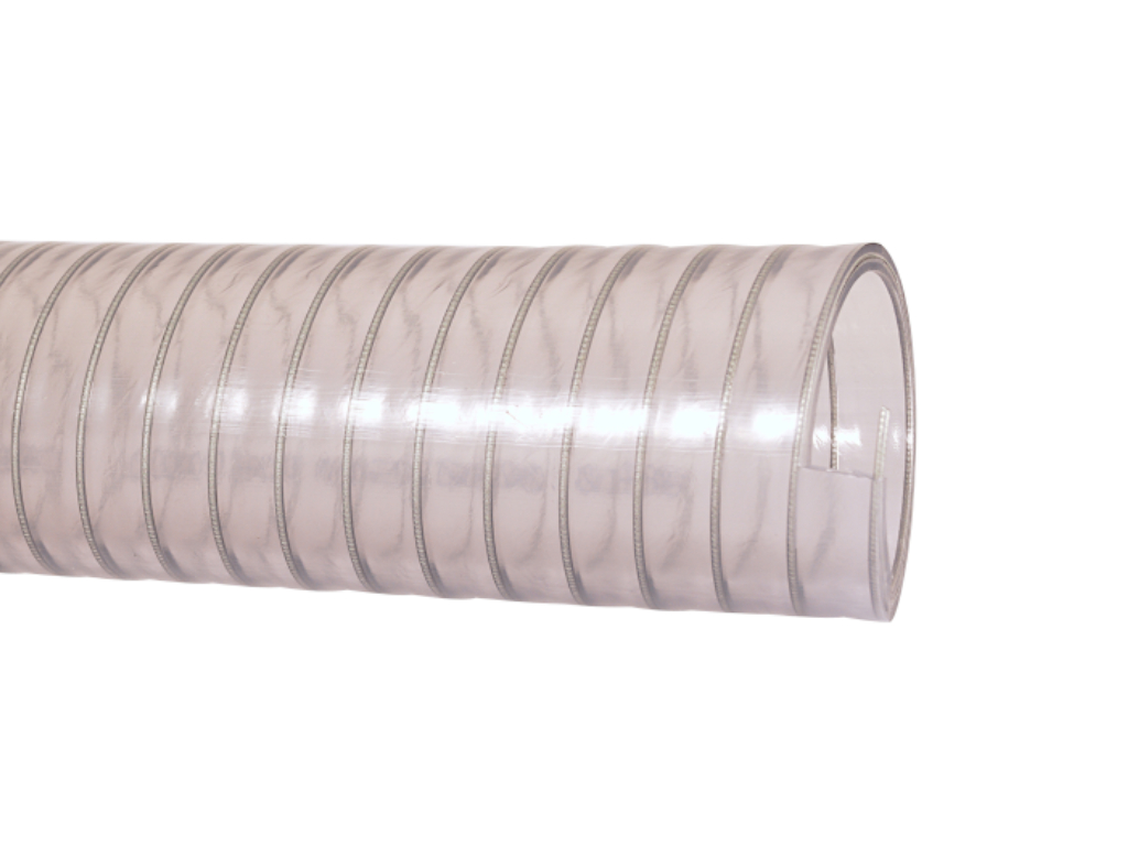 PVC Schlauch  transparent, schwer, innen und aussen glatt, vakuumfest NW014 Rolle à 30m